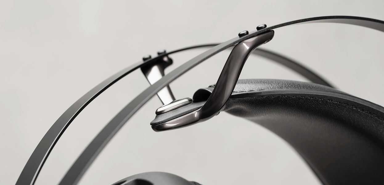 Meze Audio 105 AER best open back hifi audiophile premium headphones headband view