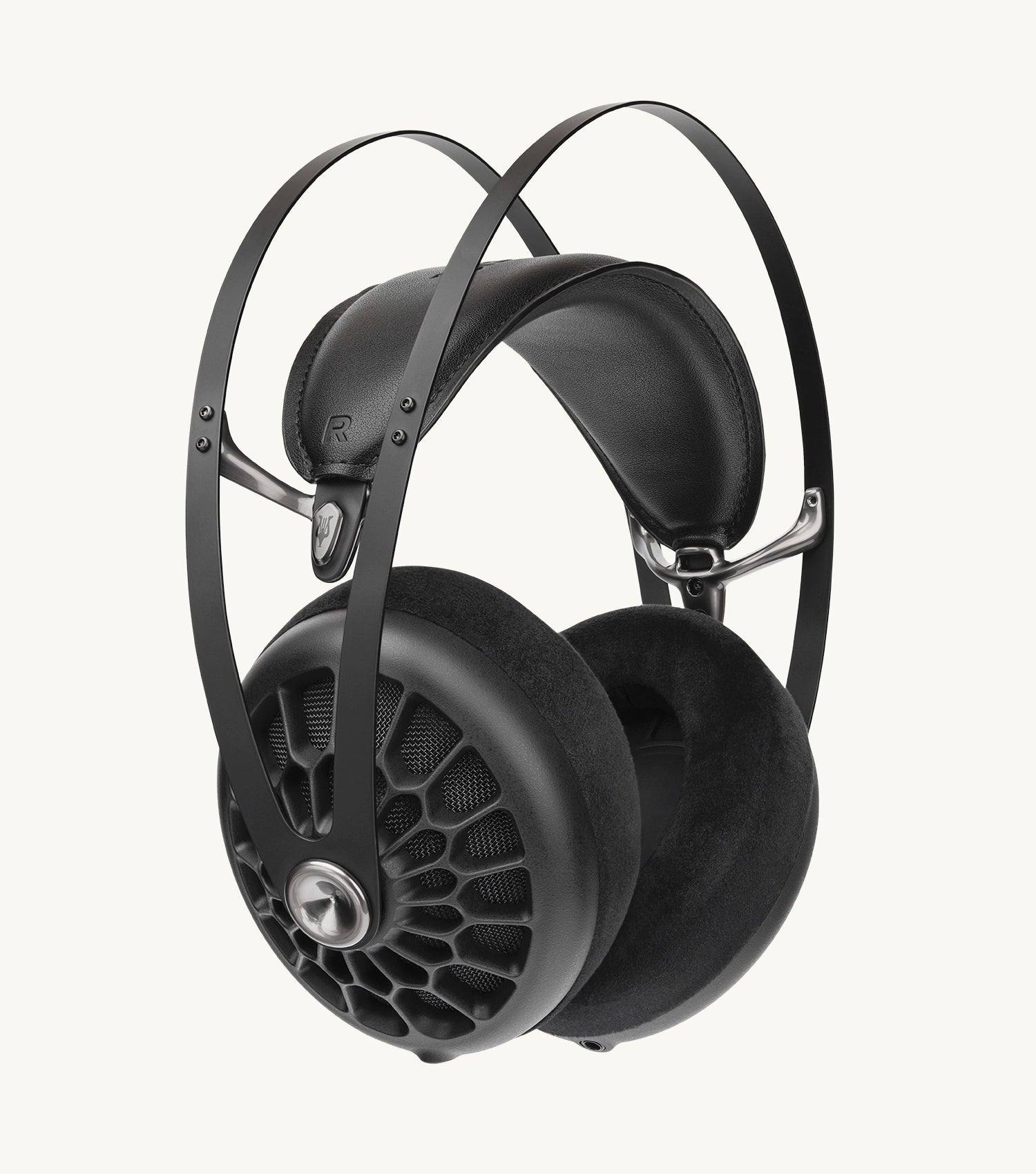 Meze Audio 105 AER premium open-back dynamic driver headphones hero shot