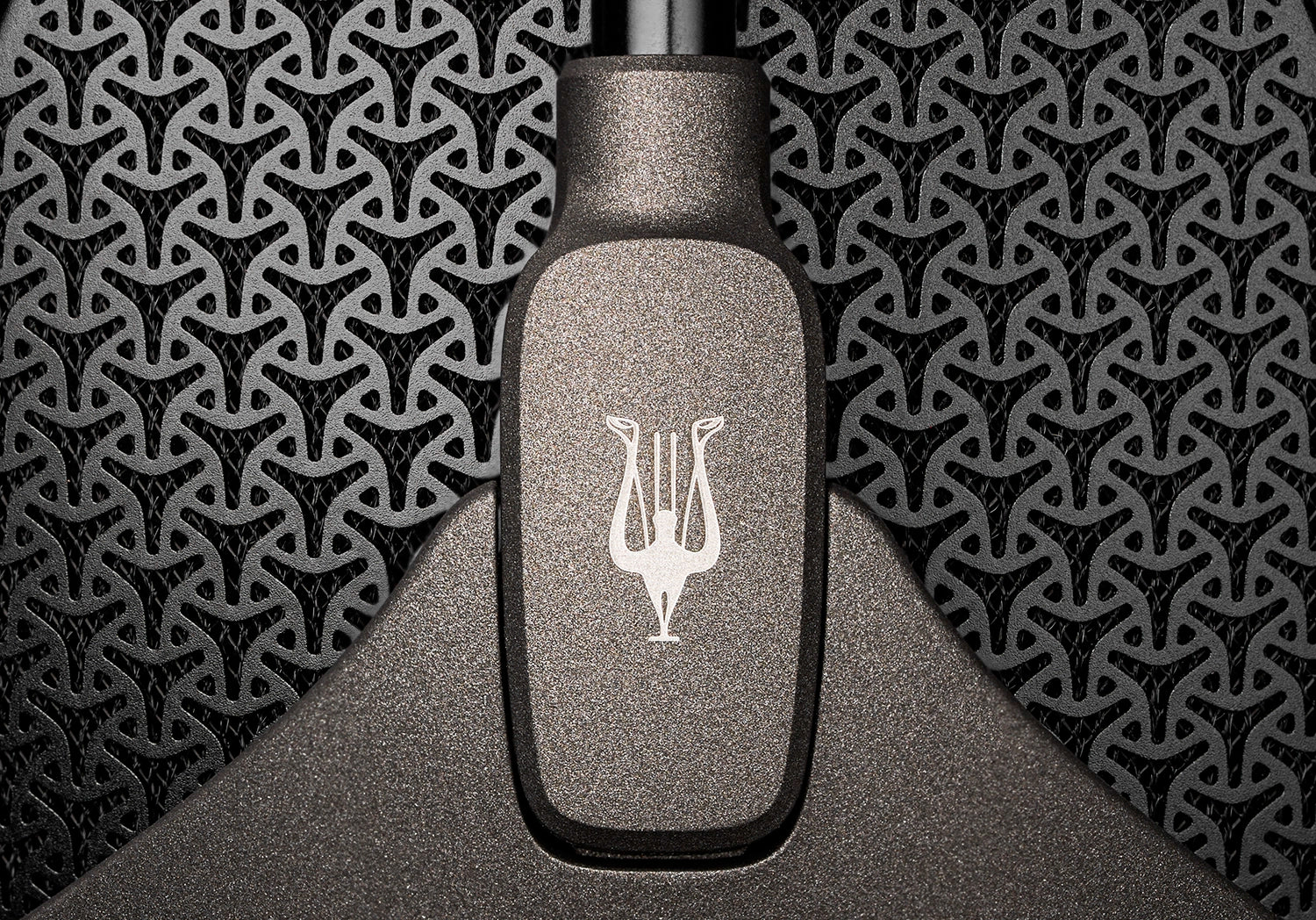 Meze Audio Elite Tungsten open back audiophile headphones cup close-up