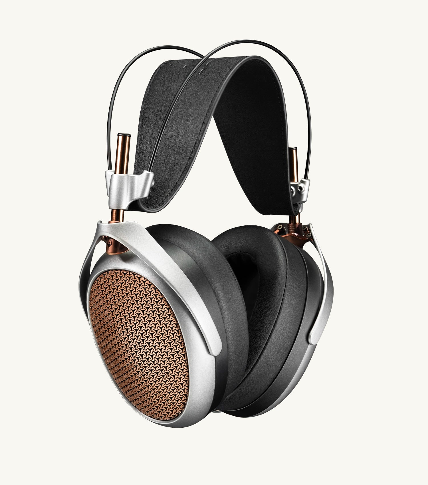 Meze Audio POET premium build open-back planar magnetic driver copper ear cups hero shot
